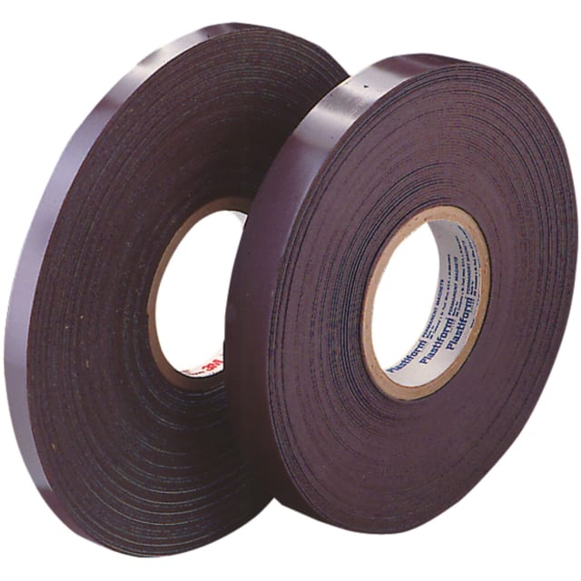 MGO 1317 Ruban magnétique, marron, 12mm x 30,5m, 1,5mm, configuration visible