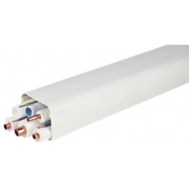 61 AIRCO TOEBEHOREN - CP12575-KAN 2M ClimaPlus canal de montage 125x75mm Longueur 2m 4pcs/boîte - A0006914