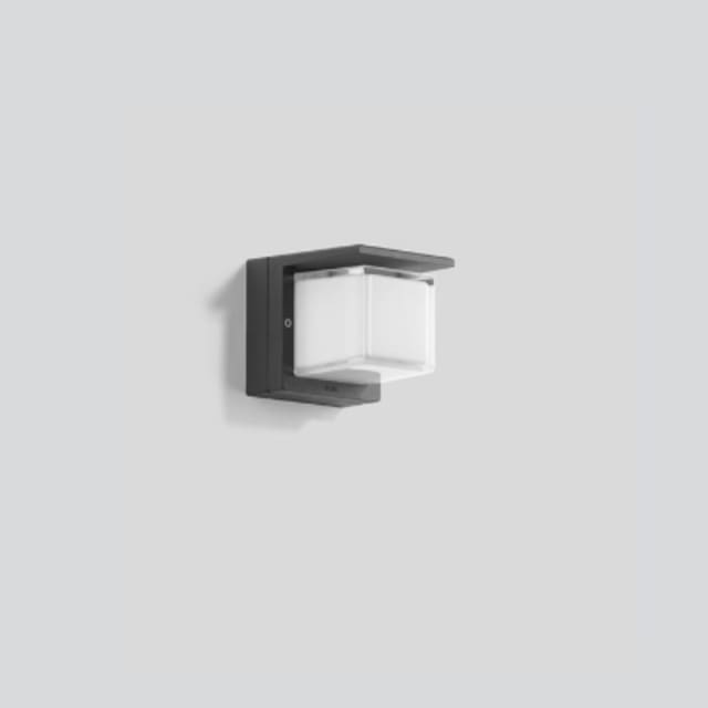 Détails visibles de Applique-plafonnier led 4,3W 3000K 425lm IP65 graphite défilé - 3327 pour Appliques extérieures