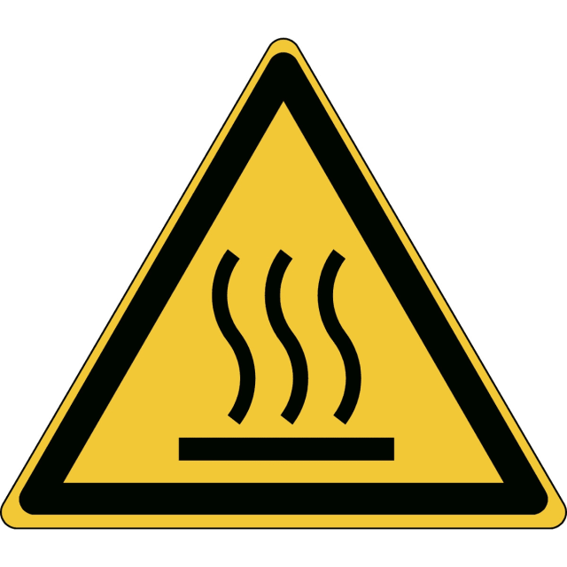 BRADY - Avertissement: Surface chaude - ISO7010