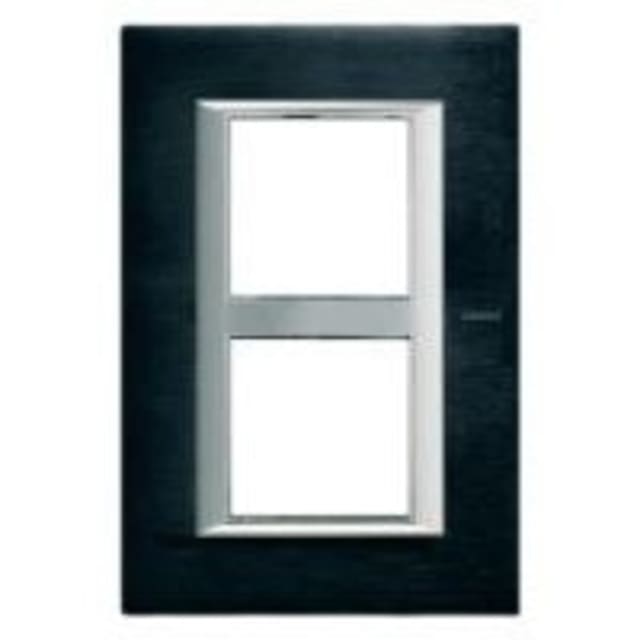 BTICINO - Axo plaq recouv 2x2 nighter entraxe 57mm - HA4832M2VNB
