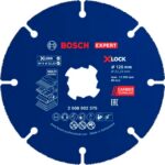 Disque de coupe bleu multi-matériaux à interface X-LOCK