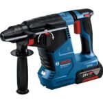 Perforateur sans fil avec batteries et coffret vue de détail