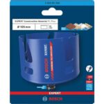 Scie-cloche bleue présentée dans son emballage cartonné