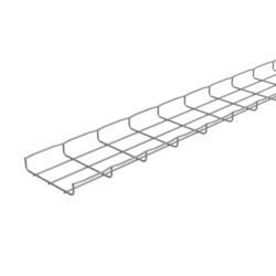CF 30 chemin de câbles - Zinc Aluminium - hauteur 30 mm - longueur 3000, configuration visible