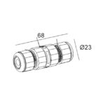 DELTA LIGHT - IP68 CONNECTOR 3P - 216 12 02 – Image 2