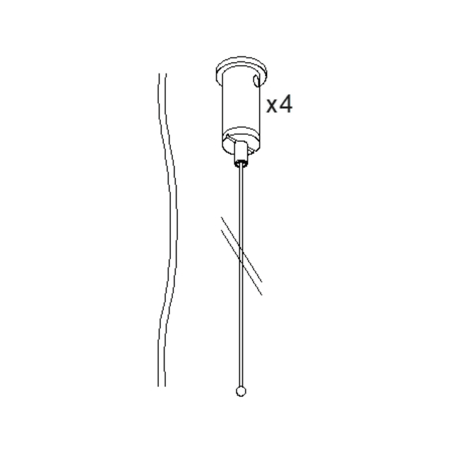 set 29 5x0,75 3m B - 15225 0290 B, finition noir