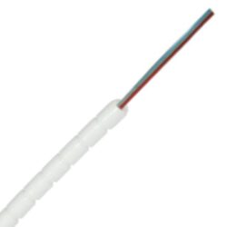 DIVERS TELECOM - Câble Miniflex Low Smoke 2 fibres (Bleu/Rouge)