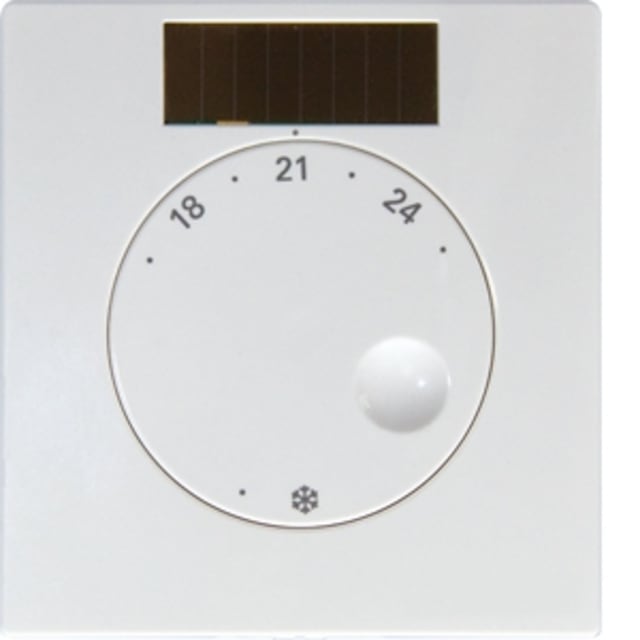 Contrôleur de température sans fil, configuration visible