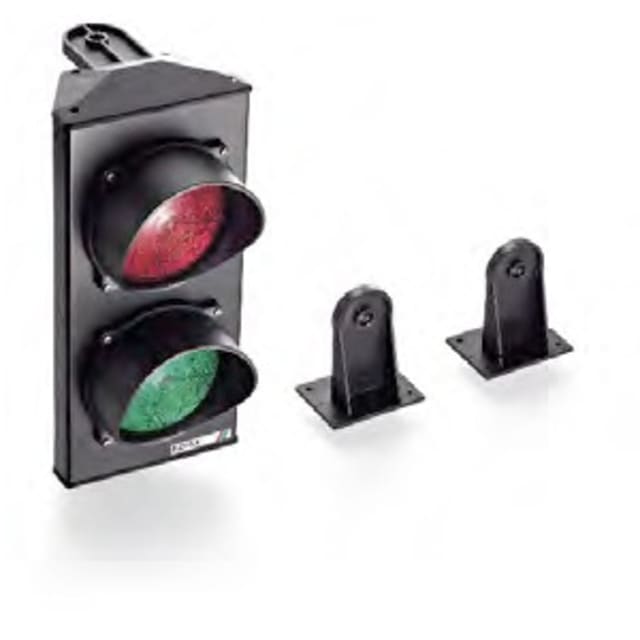 Détails visibles de 230 V ~ feu rouge-vert, angle de rotation de 200 ° - ELV-ZSEM pour équipement technique