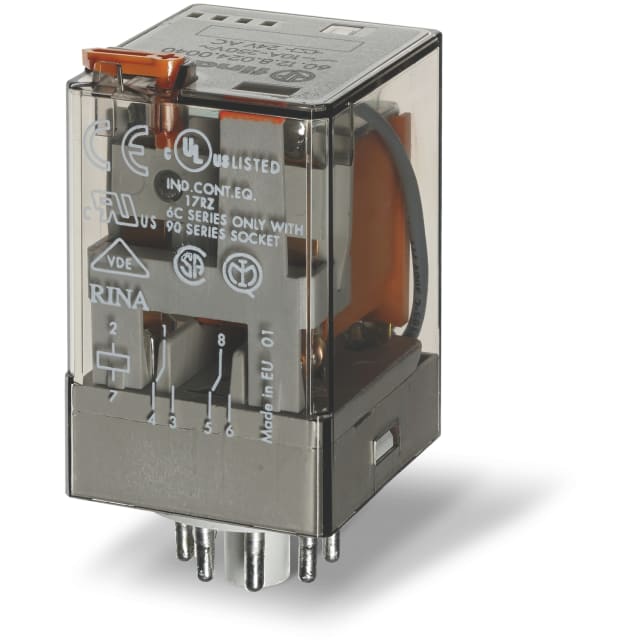 FINDER - Relais industriel octal 2RT 10A 24V AC