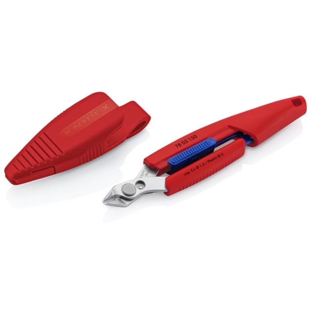 KNIPEX - KNIPEX SLIM KNIPS pince coupante de précision avec étui - 78 03 150 V01