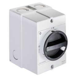 KRAUS & NAIMER - Int Princ. 3P 0-1 25A IP66/67 Man.Cadenas 1NO/1NF - 70023993