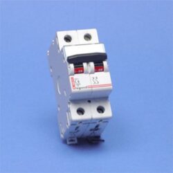 Disj. DE - 3 kA 2p c06 2 mod 400 V, 6 A