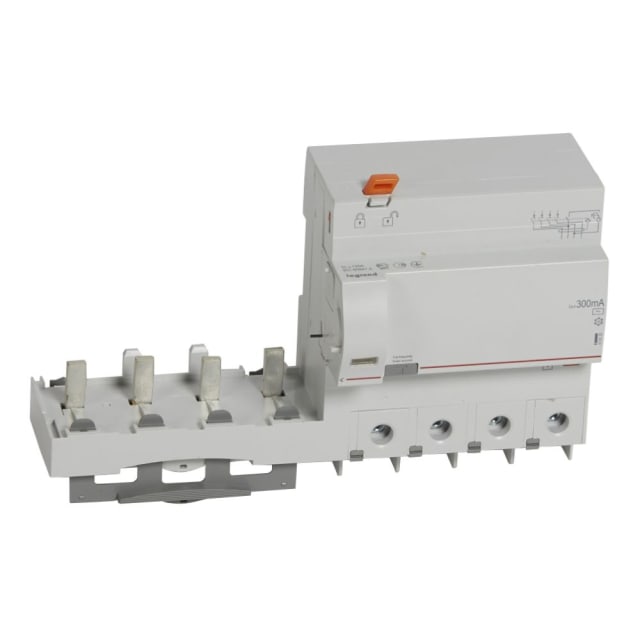 LEGRAND - Kdb DX³ 4P 125A AC 300mA 400V - 1.5mod/p - 6mod - 410628