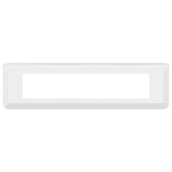 LEGRAND - Mosaic plaque de finition 10 mod blanc - 078810L