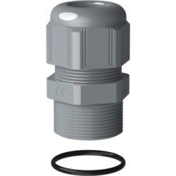 LEGRAND - Presse-étoupe plastique ISO20 IP68 fourni sans écrou - gris RAL7040 - 381596