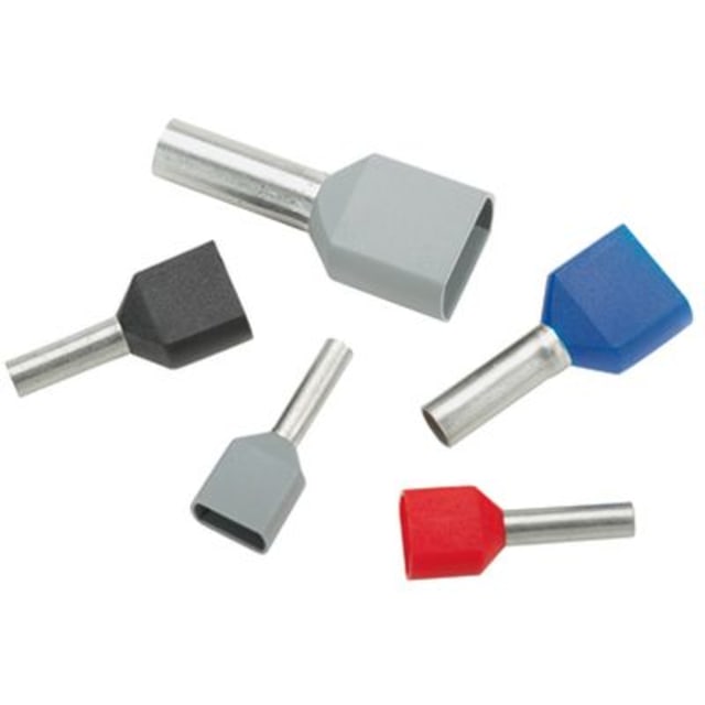 FERRULE, POLYPROPYLENE INSULATED, finition gris