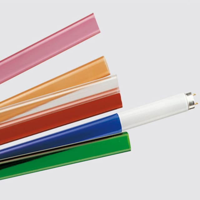 PIL - COLORGUARD T8 - tube coloré en PC - filtre UV - 1495mm - Ø 26mm - vert - 90-02024