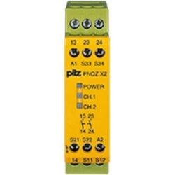 PILZ - Surveillance d'arrêts d'urgence PNOZ X2 24VDC/AC - 774303