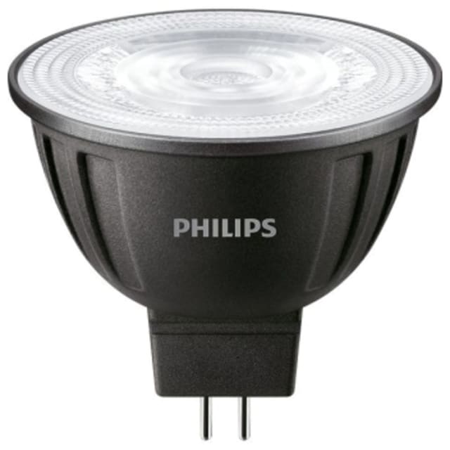 MASTER lampe LEDspot MR16 Dim 8W 50W 36° GU5.3 3000K 621lm CRI80, finition blanc