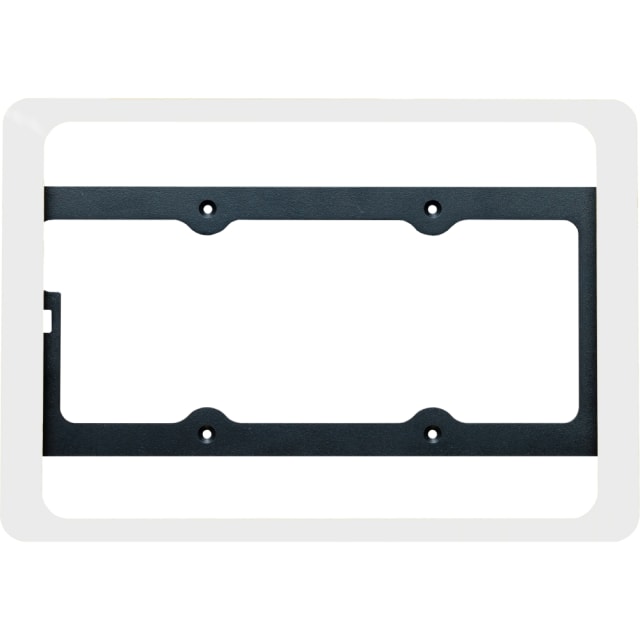 Cadre Ipad 10.9 blanc Qbus détail produit Détails visibles de Cadre Ipad 10.9 blanc pour Ipad 10ème gén (incl câble USB, excl adapteur) pour Accessoires domotiques