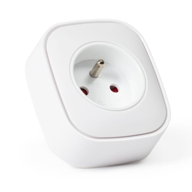 Qbus - Qbus prise sans fil Zigbee avec mesure de l'énergie (version belge) - QWZ-PPE/BE
