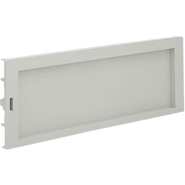 SAREL - Panneau avant lisse matériau isolant pour DLP dans boîtier PLA L750 mm - NSYCTL750DLPG