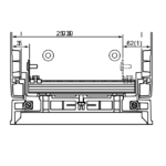 plaques adaptateur pour PLAZ/ ZT 320mm 2 portes – NSYPTZ32P – Image 5