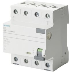 SIEMENS - INTERR.DIFF. SIQUENCE SEL. IV 63A 500MA TYPE B 4M - 5SV37465
