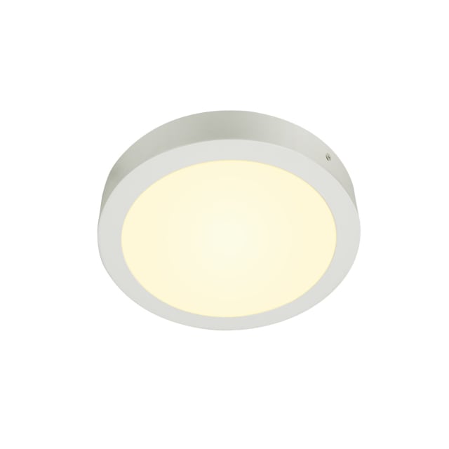 SLV Belgium - Senser 24 plafonnier en saillie intérieur LED rond blanc 3000K - 1003016