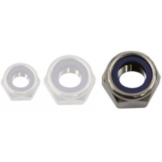 Nut M12 hexagon self-locking A4