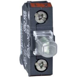 Schneider Automation - bloc lumineux pour boîte à boutons - jaune - DEL intégrée - 24 V - ZALVB5