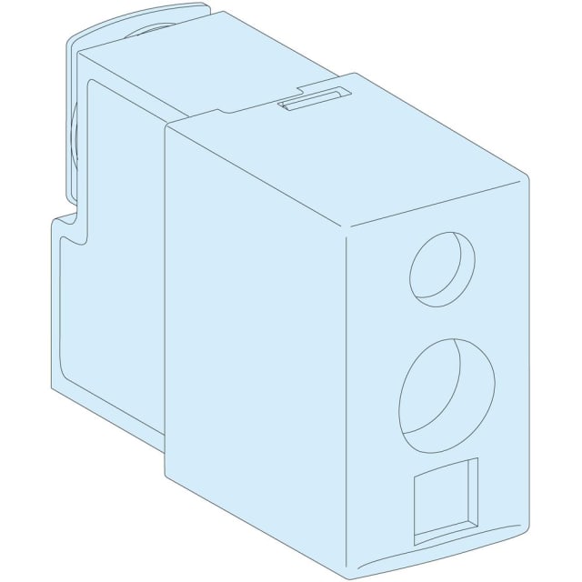 Schneider Distribution - 12 bornes 2x16y pour jeu de barres Powerclip - 04152