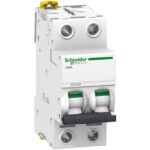 Schneider Distribution - Disjoncteur iC60L 2P 6A K - A9F95206