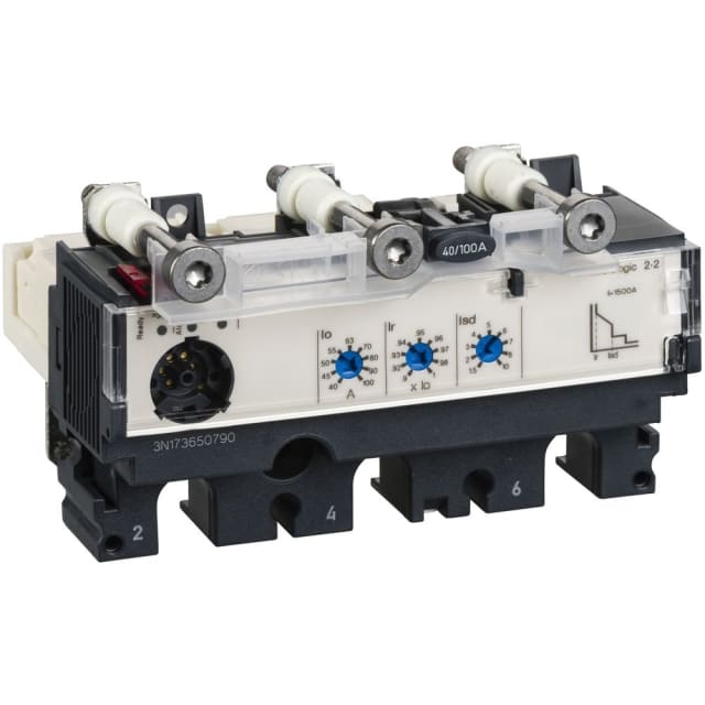 Schneider Distribution - Unité de contrôle Micrologic 2.2 160A 3P3D pour Compact NSX160-250F/N/H/S/L - LV430470
