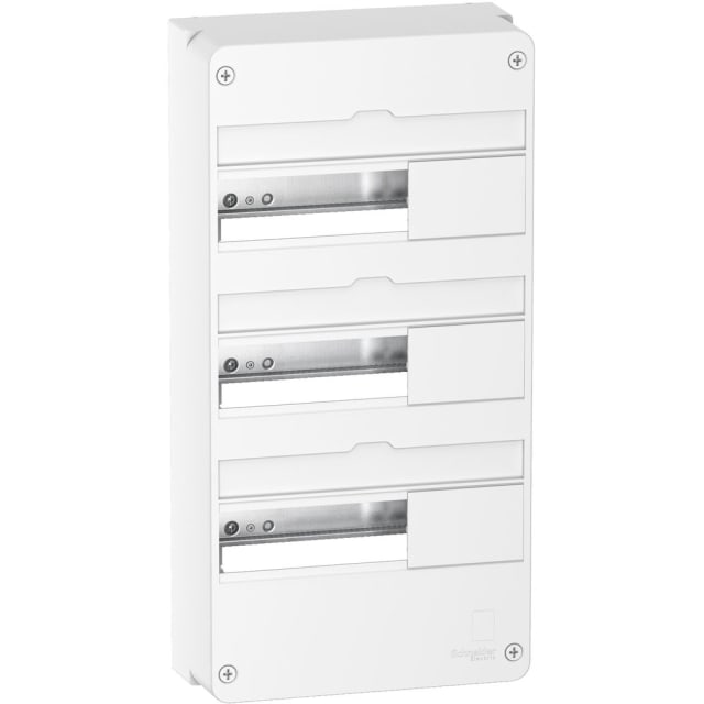Coffret Resi9 13 modules 3 rangées, finition blanc