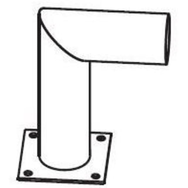 TECHNOLUX - Streetlight support mural type L 60 mm pour LDM/LD2018 - LDAL