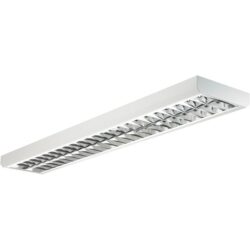 TECHNOLUX - armature de surface 2xLEDtube 1200mm louvre de haute brillance - 84865055