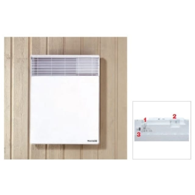 THERMOR - Convecteur fixe EVIDENCE 750W - 230V - H450xL370xP94mm - IP24 - classe II - A0017117