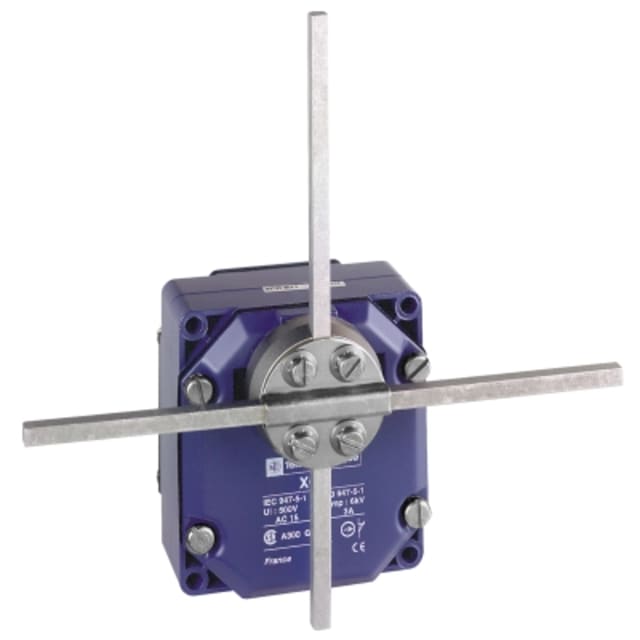 Telemecanique Sensors - interrupteur de position XCR-F - tige carrée 6 mm en croix ou en T - 1 O + 1 F - XCRF17