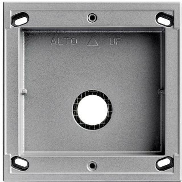 Boîtier apparent carré pour platine de rue