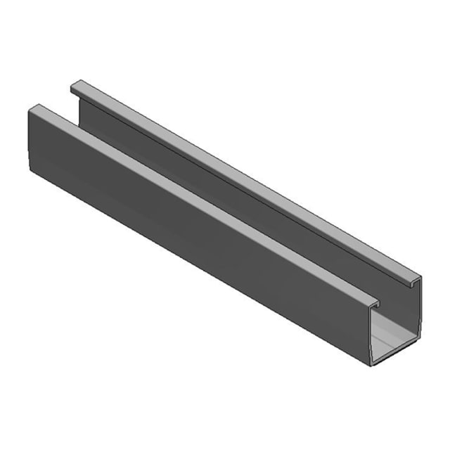 Profil alu trapézoïdal - mesure couronnes d'axe en axe + EPDM
