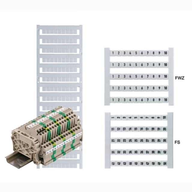 WEIDMUELLER - Repères 11-20 DEK 5FWZ - 0523060011