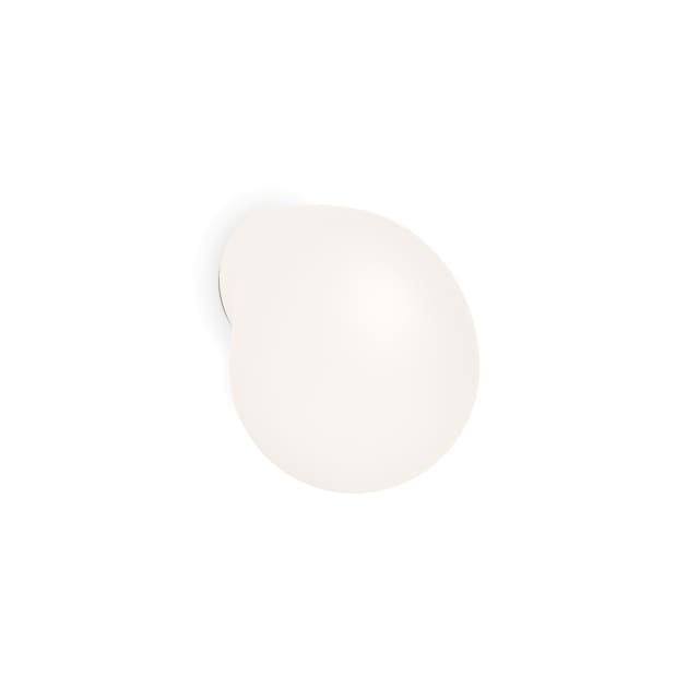 WEVER & DUCRE - DRO WALL 2.0 noir texturé + blanc opale E14 182x175x210mm - 3432C0W0