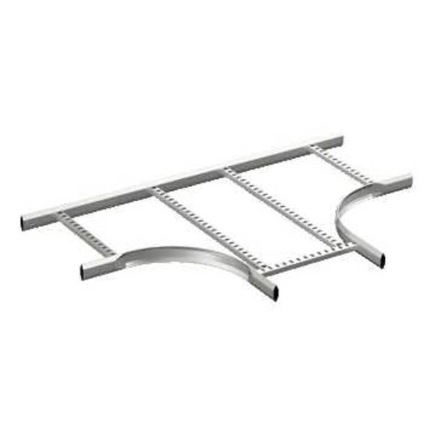 Pièce en T, 16 inox 316 Largeur: 400 mm, finition acier inoxydable