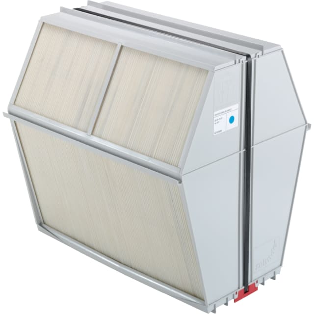 Enthalpie warmtewisselaar ComfoAir Q Quality/Premium, configuration visible
