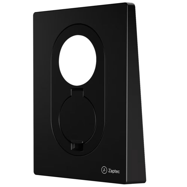Zaptec - Façade avant Go/Go 2 - Asphalt Black - Façade couleur interchangeable - 900-00048