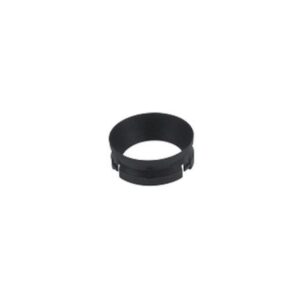 Anneau noir pour LED Teco Naula, forme et finition du produit visibles