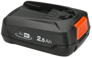 Batterie 18 V P4A 45 149032000000, configuration et finitions visibles